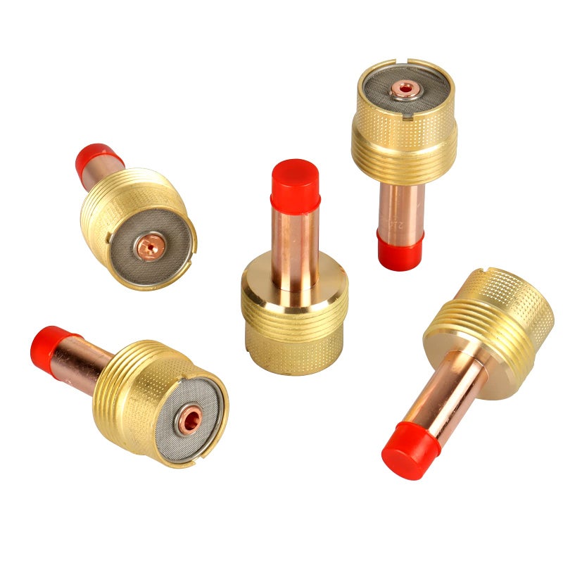 Alffun 67pcs TIG Gas Lens Back Cap Collet Body Assorted Size Kit Alumina Nozzle Fit TIG Welding Torch SR WP17 18 26 - Image 2